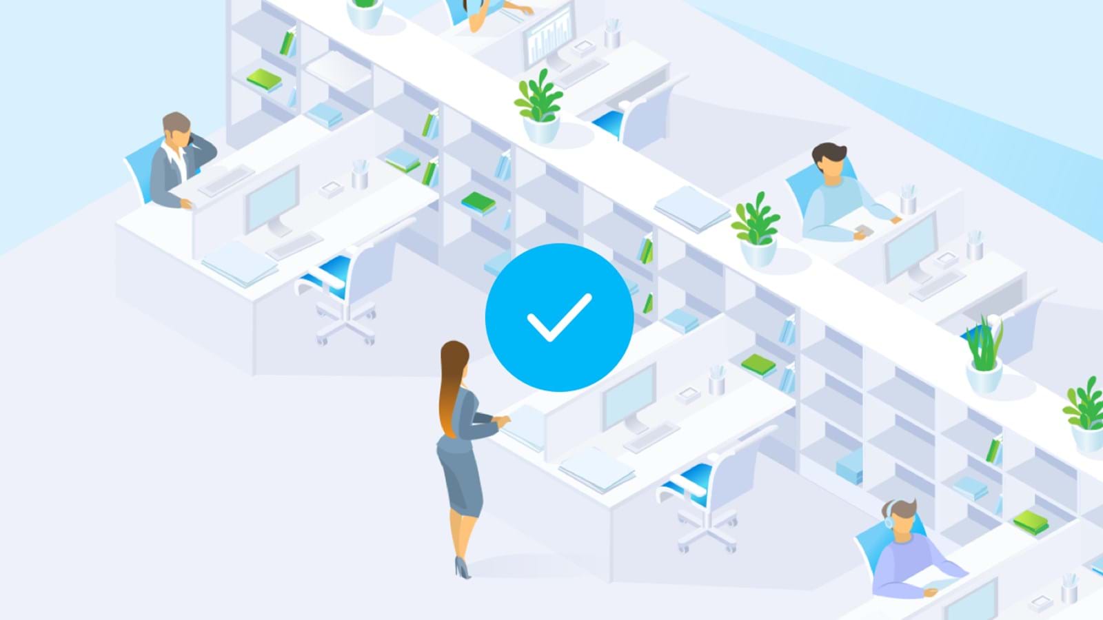 Checking in with Pronestor Workspace desk booking app
